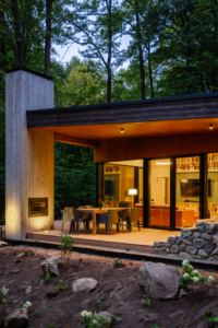 erdei villa kiadó forgatásra 6